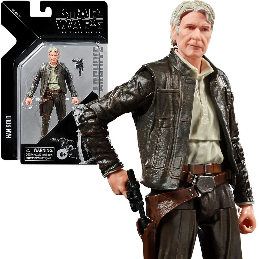 Star Wars The Black Series Archive The Force Awakens Han Solo