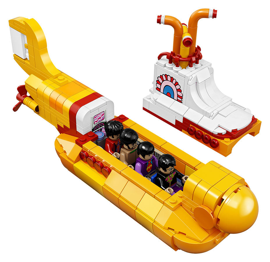 LEGO Ideas 015 - The Beatles - Yellow Submarine with John, Paul, George and Ringo (21306) LAST ONE!