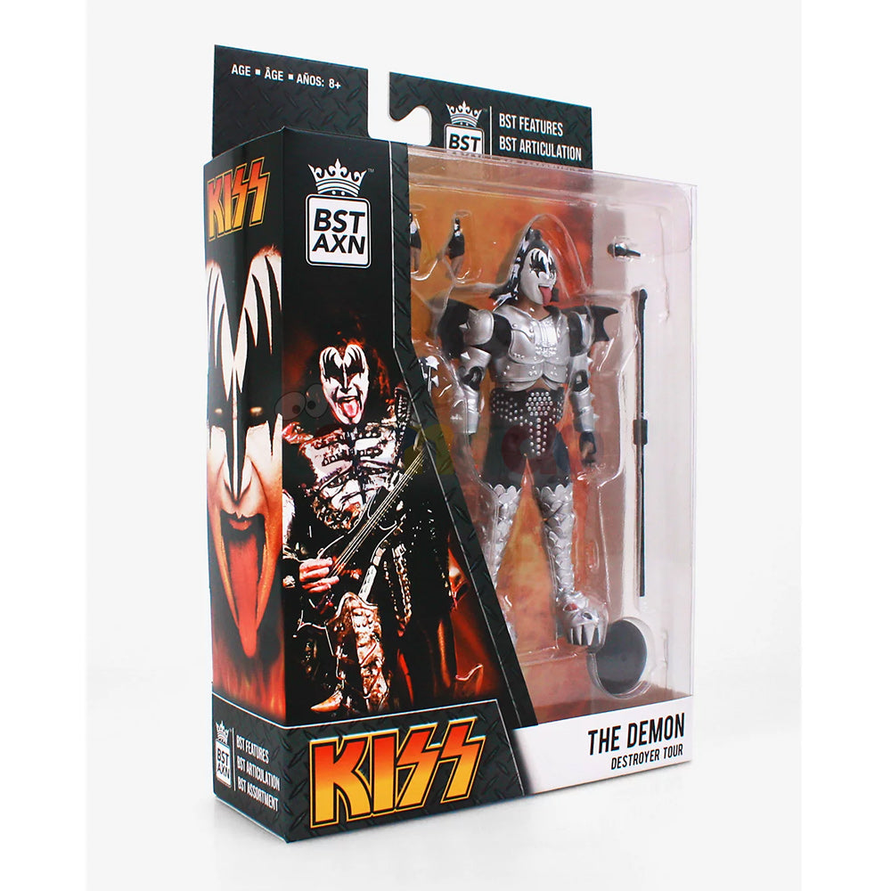 The Loyal Subjects BST AXN - Kiss - The Demon (Destroyer Tour) Gene Simmons Action Figure