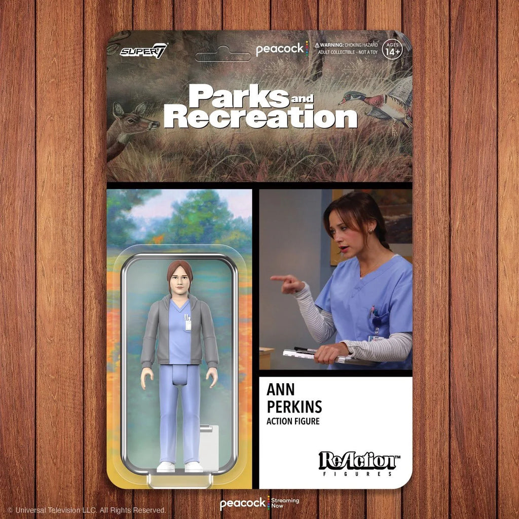 Super7 ReAction Figures - Parks and Recreation: Wave 2 - Nurse Ann Perkins Action Figure (82375) LOW STOCK