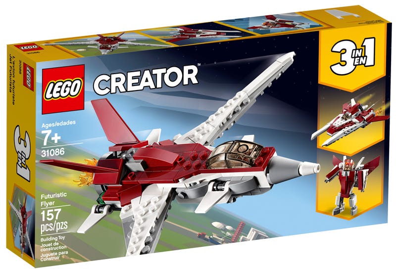 LEGO Creator 3-in-1 - Futuristic Flyer (31086) Retired Building Toy LAST ONE!