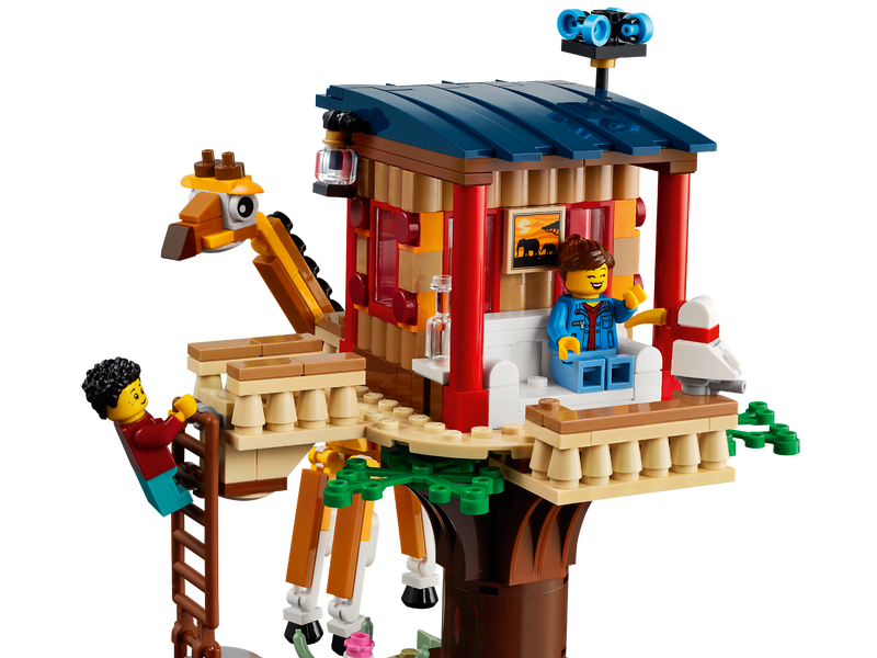 LEGO Creator 3-in-1 - Safari Wildlife Tree House (31116) Building Toy LOW STOCK