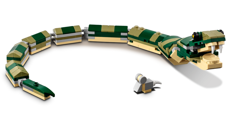 LEGO Creator - Crocodile (31121) 3-in-1 Retired Building Toy LOW STOCK
