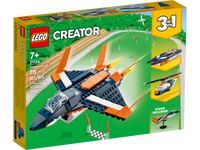 LEGO Creator - Supersonic-jet (31126) 3-in-1 Building Toy LOW STOCK