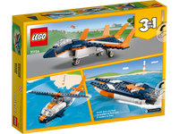 LEGO Creator - Supersonic-jet (31126) 3-in-1 Building Toy LOW STOCK