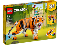 LEGO Creator - Majestic Tiger (31129) 3-in-1 Building Toy LOW STOCK