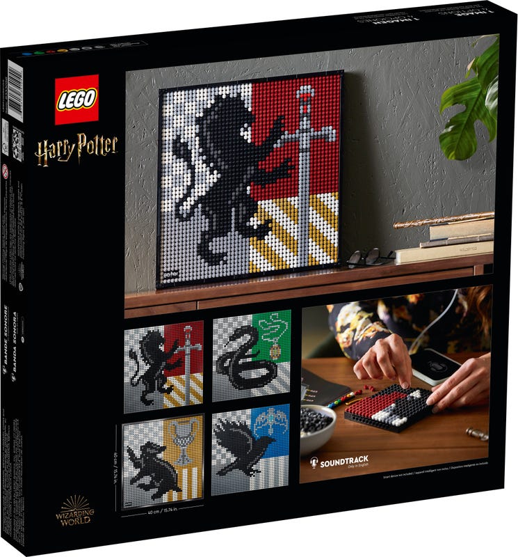LEGO Art - Harry Potter Hogwarts Crests (31201) Building Set LAST ONE!