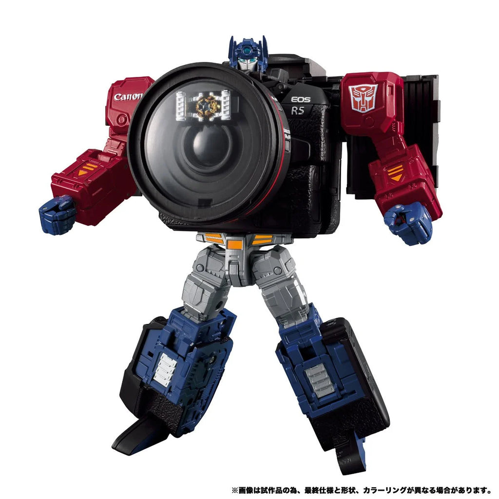 Takara Tomy Transformers x Canon Camera Optimus Prime R5 Action