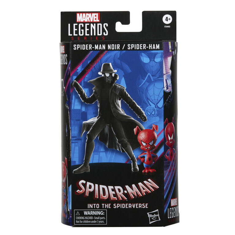 Marvel Legends Spider-Man: Into The Spider-Verse - Spider-Man Noir & Spider-Ham Action Figures F3443 LAST ONE!