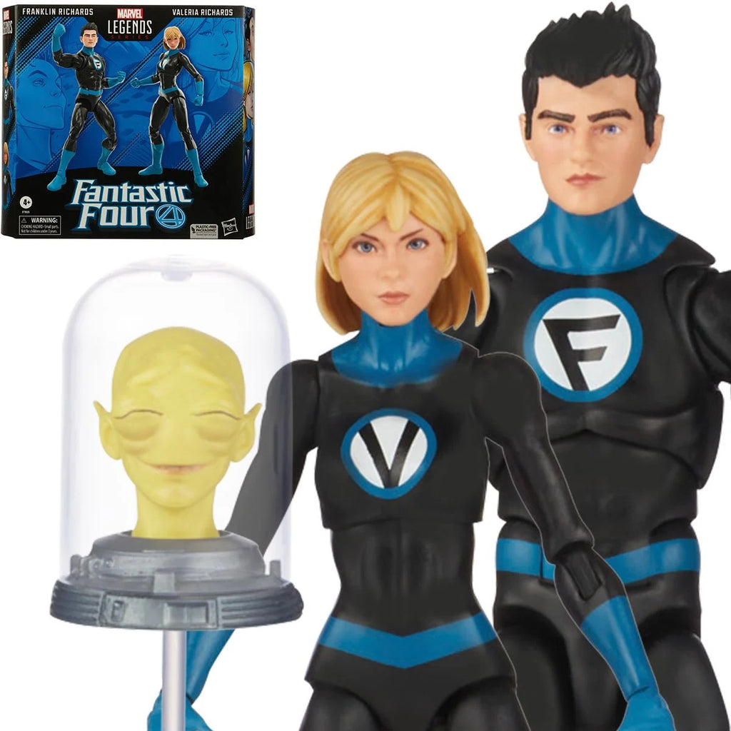 Marvel Legends Series - Fantastic Four - Franklin Richards and Valeria Richards Action Figures (F7035) LOW STOCK