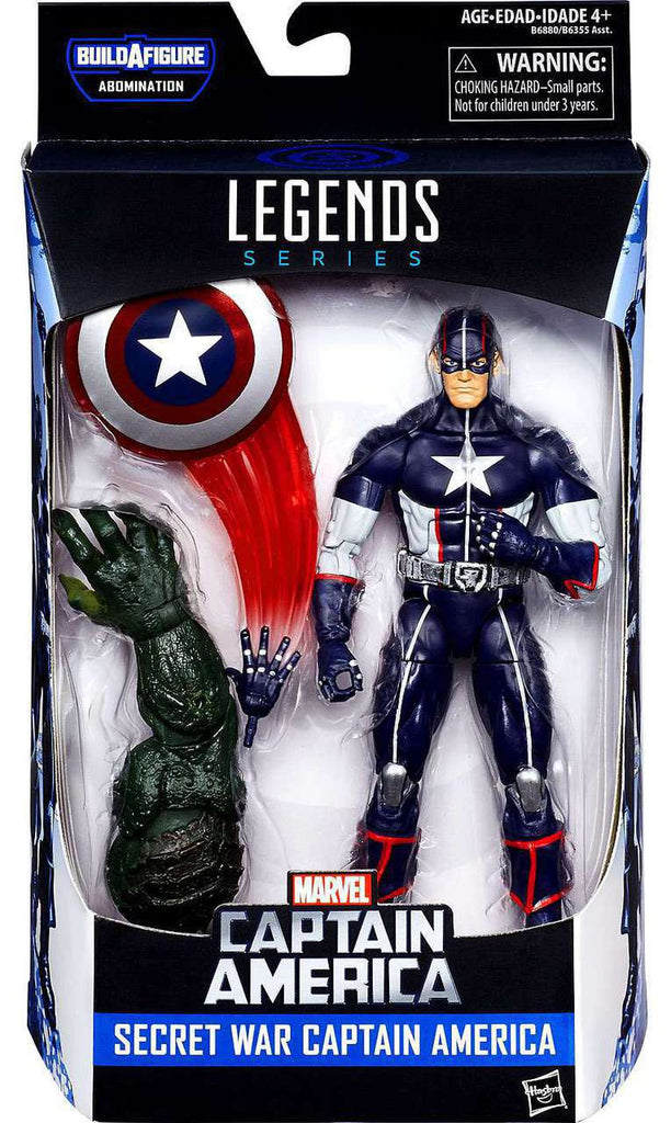 Marvel Legends - Abomination BAF - Captain America: Civil War - Secret War Captain America (B6880) LOW STOCK