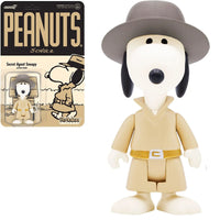 Super7 ReAction Figures - Peanuts - Secret Agent Snoopy Action Figure (81712)