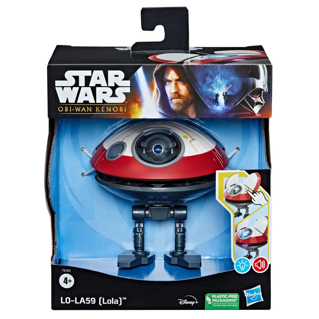 Star Wars: Obi-Wan Kenobi - L0-LA59 (Lola) Interactive Electronic Figure (F6103) LOW STOCK