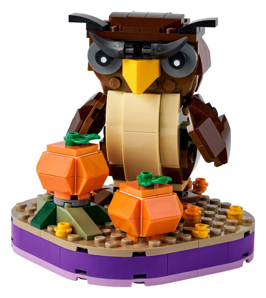 LEGO Exclusives - Holiday Series - Halloween Owl Building Toy (40497) LOW STOCK