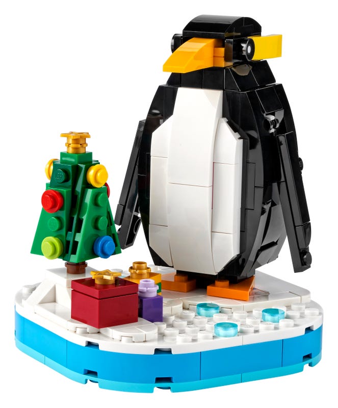 LEGO Exclusives - Christmas Penguin Building Toy (40498) LOW STOCK