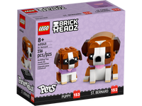 LEGO BrickHeadz: Pets - Puppy and St. Bernard Retired Building Toy (40543)