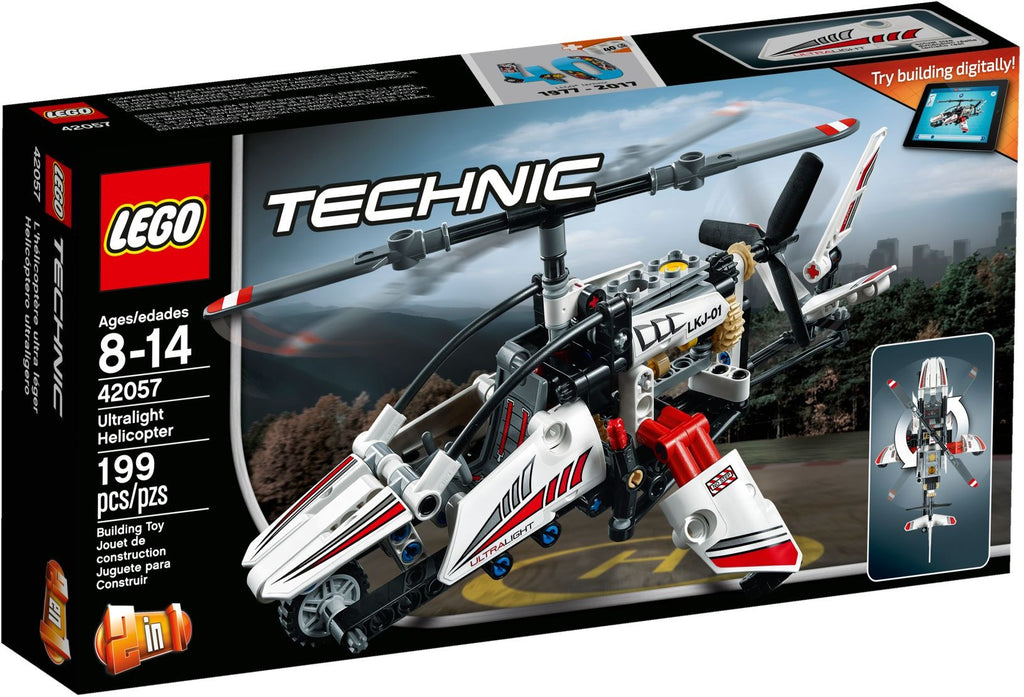 LEGO Technic 2-in-1 - Ultralight Helicopter (42057) Retired Building Toy LAST ONE!