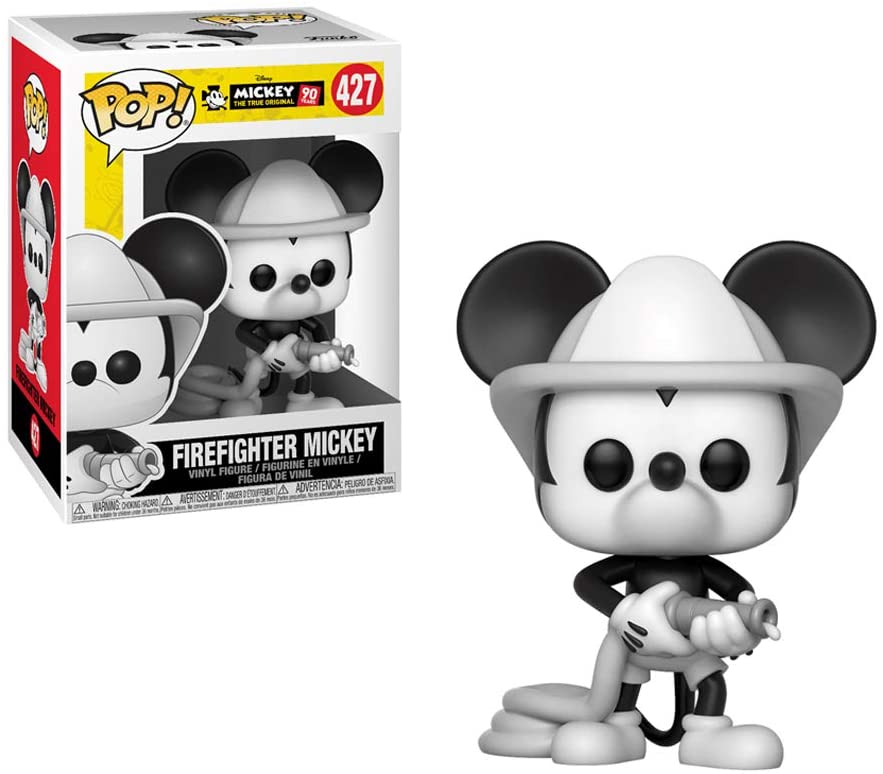 Funko Pop! Disney: Mickey 90 Years -Firefighter Mickey (427) Vinyl Figure (32185) LAST ONE!