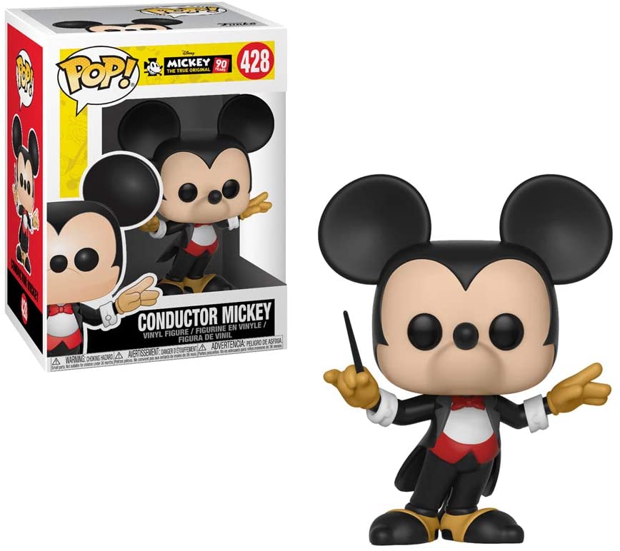 Funko Pop! Disney: Mickey 90 Years - Conductor Mickey (428) Vinyl Figure
