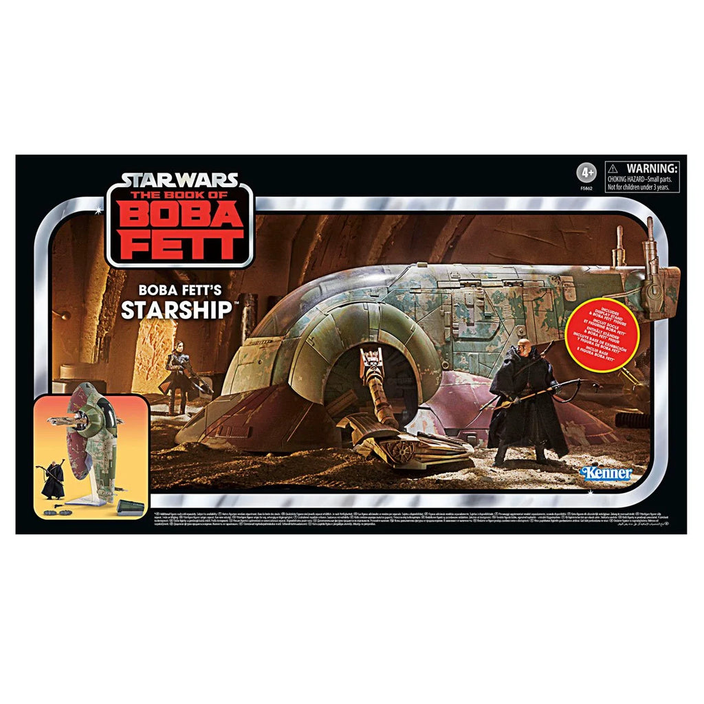 Star Wars: The Vintage Collection  - Star Wars: The Book of Boba Fett - Boba Fett\'s Starship Playset (F5862) LOW STOCK