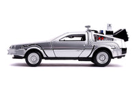 Jada - Hollywood Rides - Back to the Future II - DeLorean Time Machine - 1:32 Diecast Vehicle (30541)
