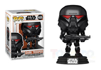 Funko Pop! Star Wars #466 - The Mandalorian - Dark Trooper Vinyl Figure (58289)