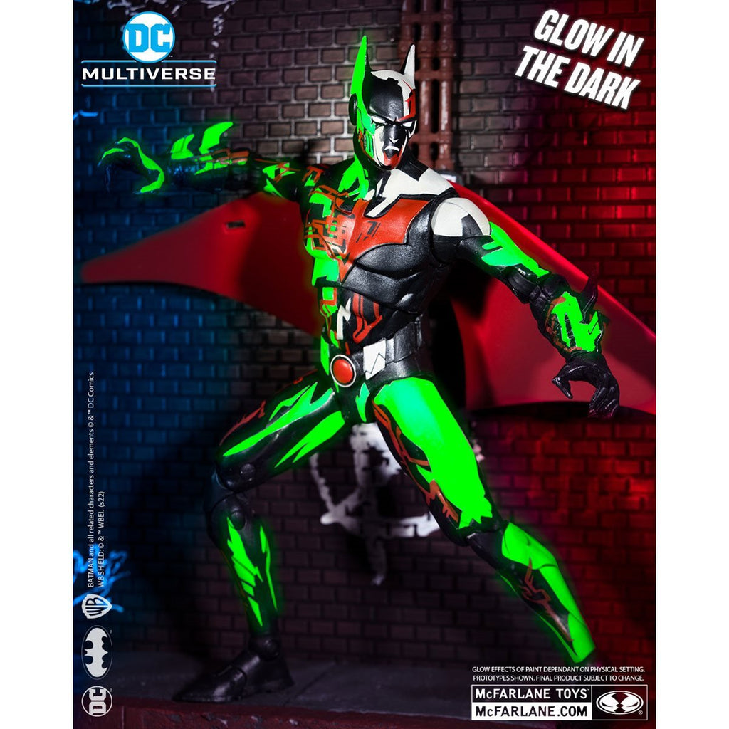 McFarlane Toys DC Multiverse - Batman Beyond (Glow-in-the-Dark) EE Exclusive Action Figure (15619) LOW STOCK