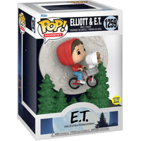 Funko Pop! Moment E.T. The Extraterrestrial 40th Anniversary Elliot & E.T. Flying Glow-in-the-Dark 50769
