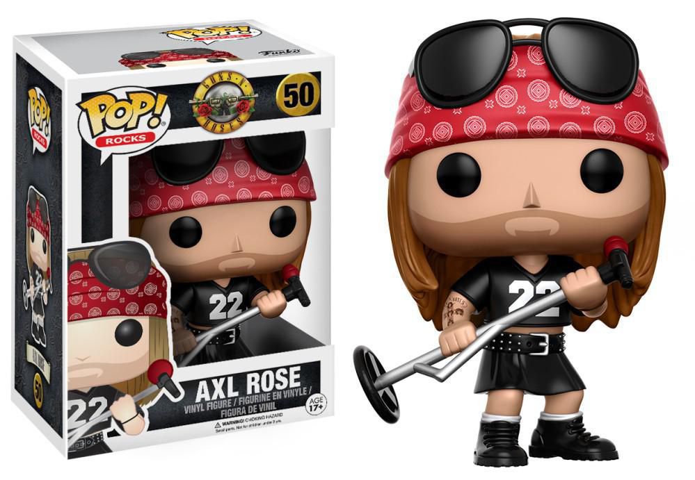 Funko Pop! Rocks #50 - Guns N Roses - Axl Rose Vinyl Figure (10688)