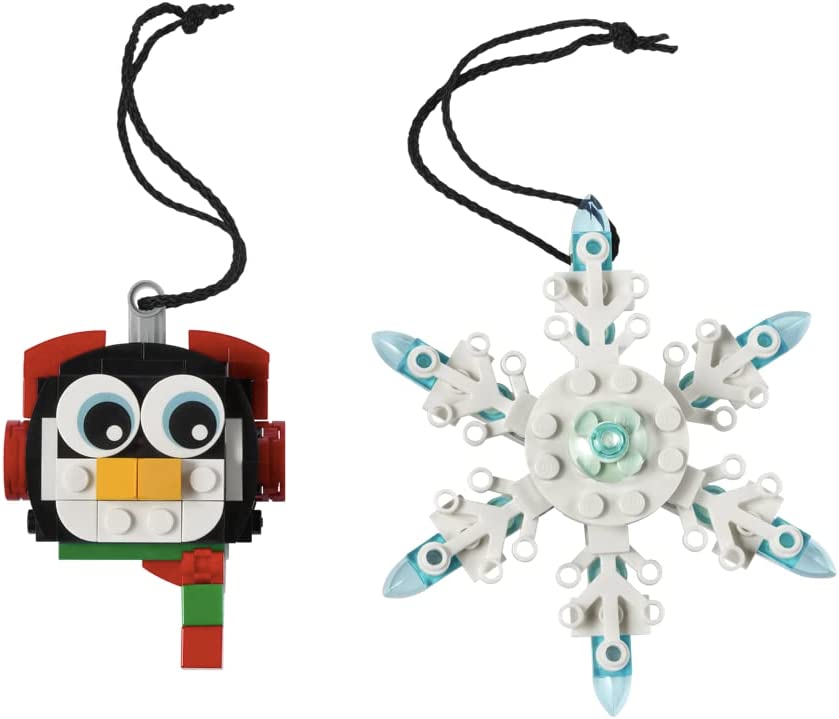 LEGO Exclusives - Holiday Series - Penguin & Snowflake Building Toy (40572)