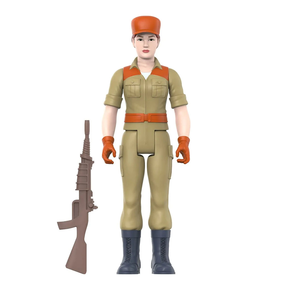 Super7 ReAction Figures - G.I. Joe Soldier Combat Engineer (Short Hair - Pink) Action Figure (82004) LOW STOCK