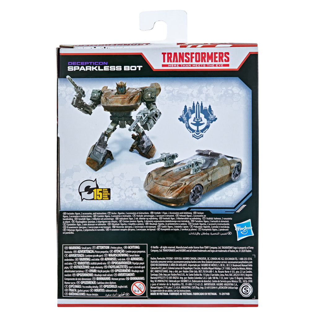 Transformers - War for Cybertron Trilogy Netflix Series - Sparkless Bot (F0986) Action Figure LOW STOCK