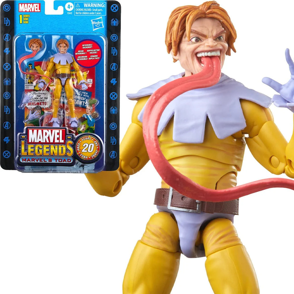 Marvel Legends - Retro Collection - 20th Anniversary - Marvel's Toad Action Figure (F3442) LOW STOCK