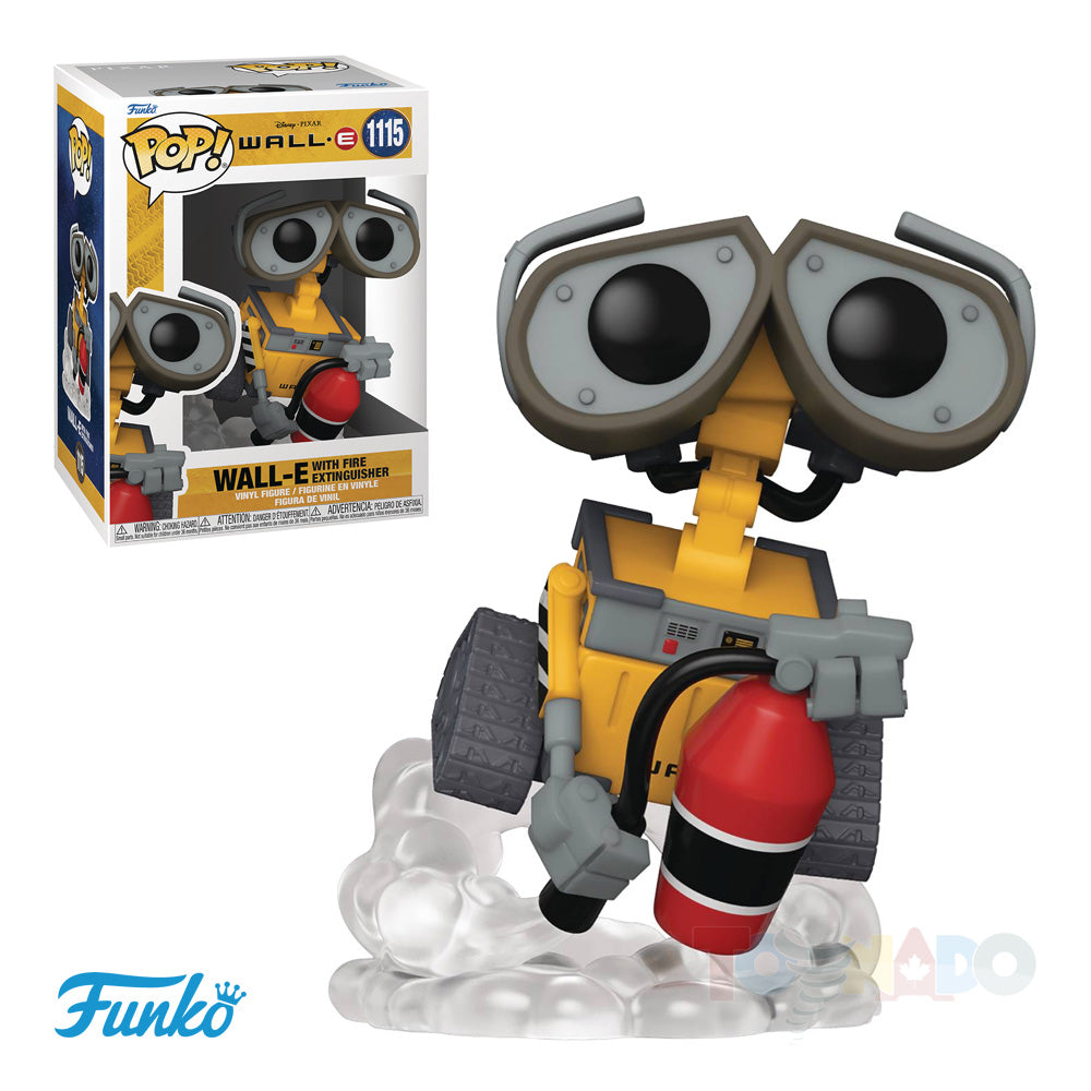 Funko Pop! Disney #1115 - WALL-E with Fire Extinguisher Vinyl Figure (58558) LOW STOCK