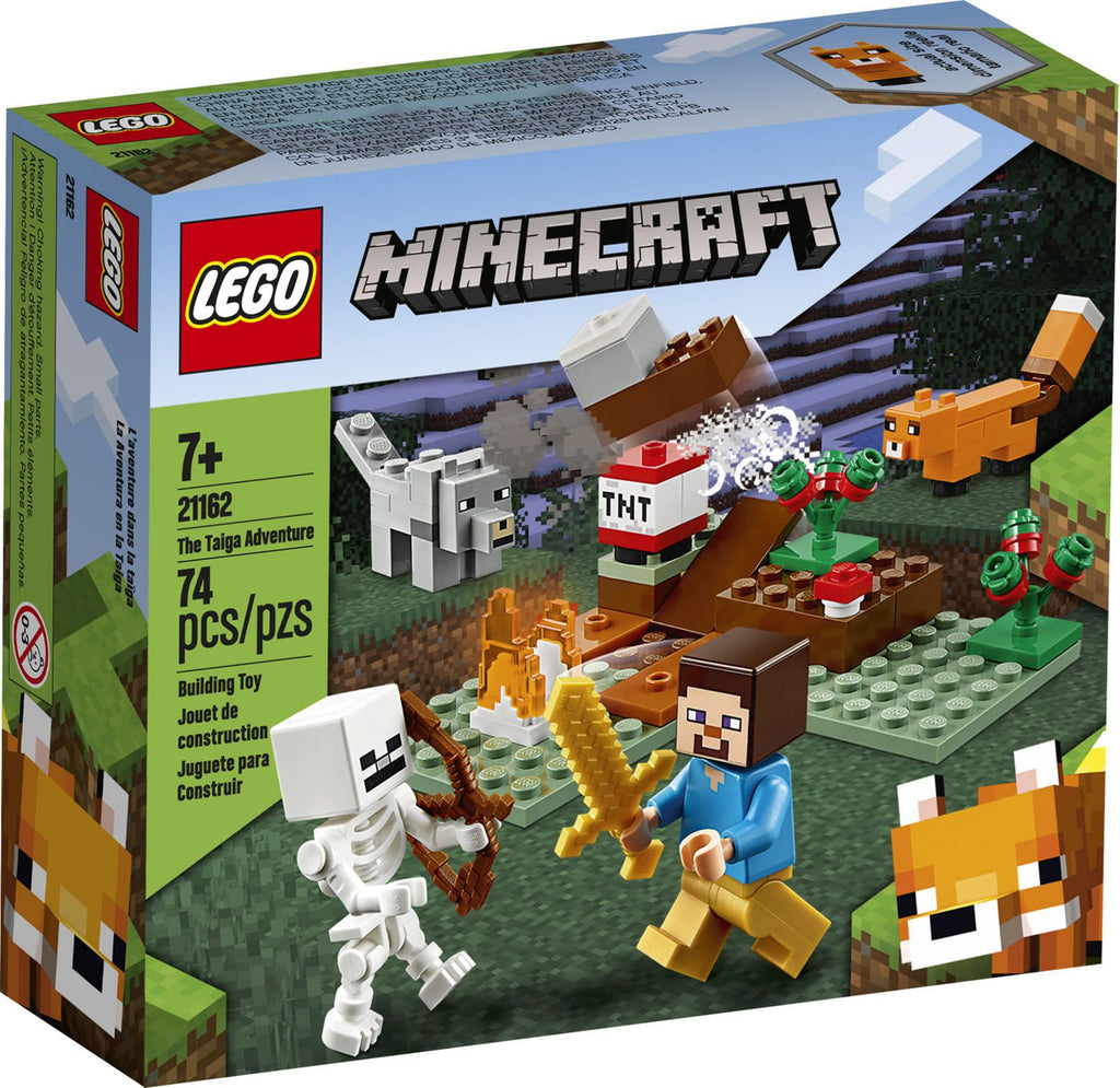 LEGO Minecraft - The Taiga Adventures (21162) Retired Building Toy