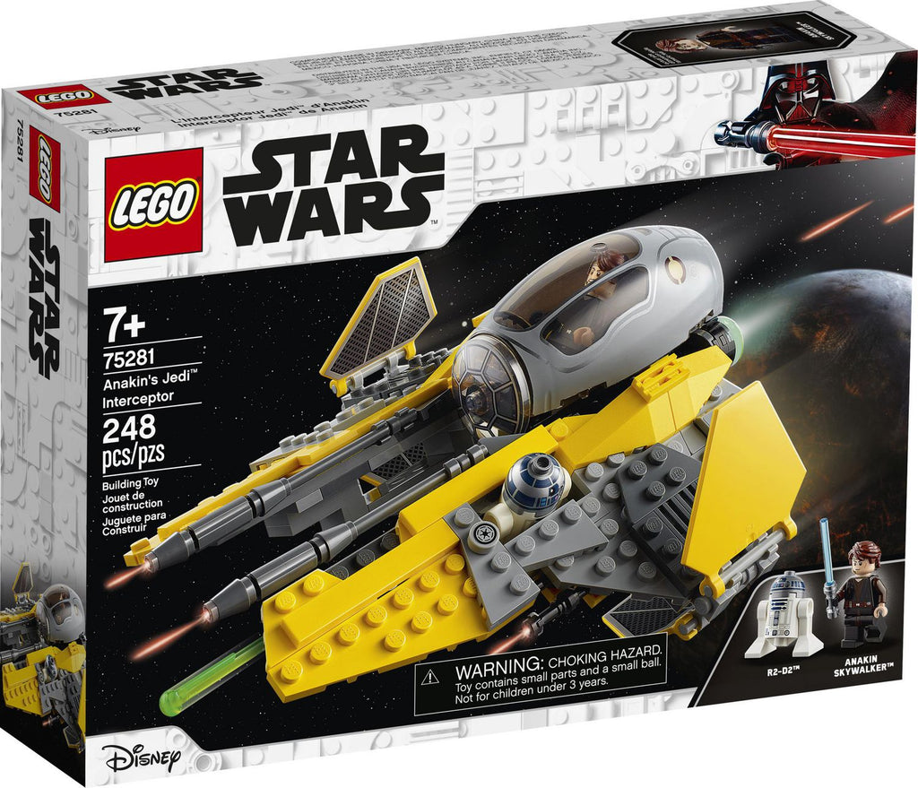 LEGO Star Wars - The Skywalker Saga - Anakin\'s Jedi Interceptor (75281) Retired Building Toy LOW STOCK