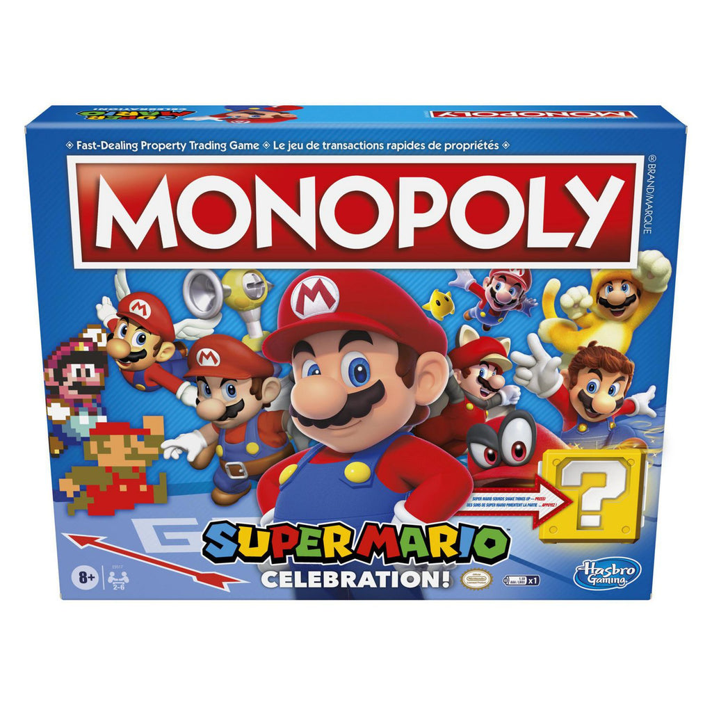 Hasbro Gaming - Monopoly Super Mario Celebration! Edition Board Game LOW STOCK