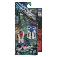 Transformers War for Cybertron Earthrise WFC-E16 Micromaster Fuzer & Autobot Blast Master Figures E7153
