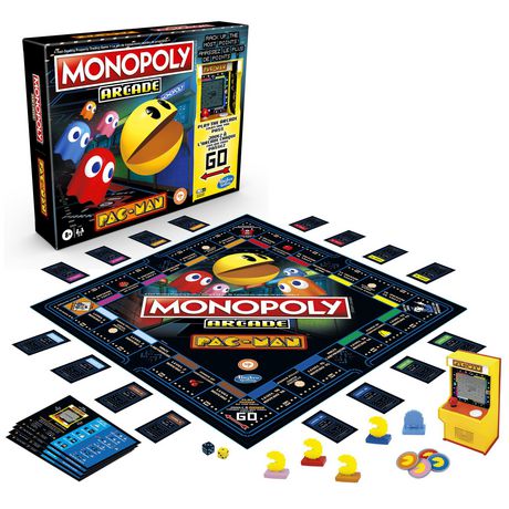Hasbro Gaming - Monopoly Arcade: Pac-Man Edition Board Game LOW STOCK