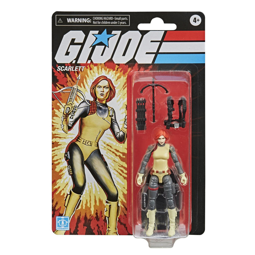 G.I. Joe Retro Collection - Scarlet (E9062) 3.75-Inch Action Figure
