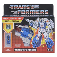 Transformers: Vintage Reissue - Deluxe Headmaster Highbrow (Action) & Xort/Gort (Micro) Figures F1024 LAST ONE!