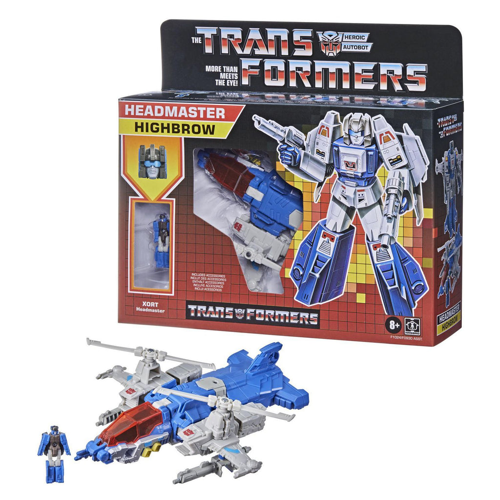 Gort Micro Machine Transformers: Vintage Reissue - Deluxe Headmaster Highbrow (Action ...