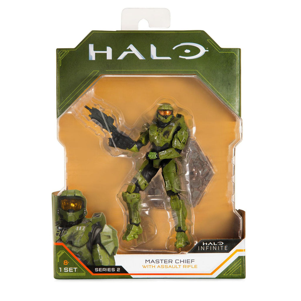  McFarlane Toys Halo 4 Series 1 - Master Chief with Assault  Rifle Action Figure : Toys & Games