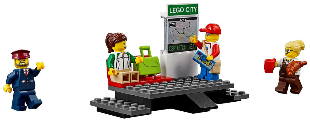 LEGO City Passenger Train (60197) Powered Up Retired Building