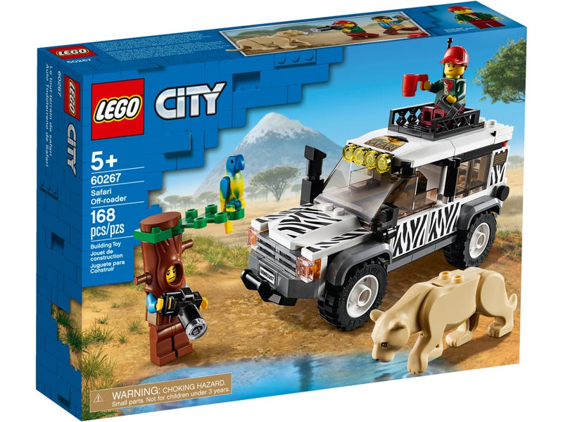 LEGO City - Safari Off-roader (60267) Retired Building Toy LOW STOCK