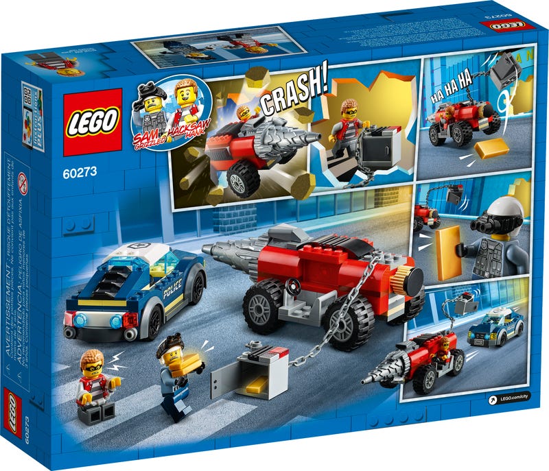 LEGO City - Police Driller Chase (60273) Retired Building Toy LOW STOCK