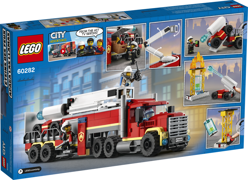 LEGO City - Fire Command Unit (60282) Building Toy LOW STOCK