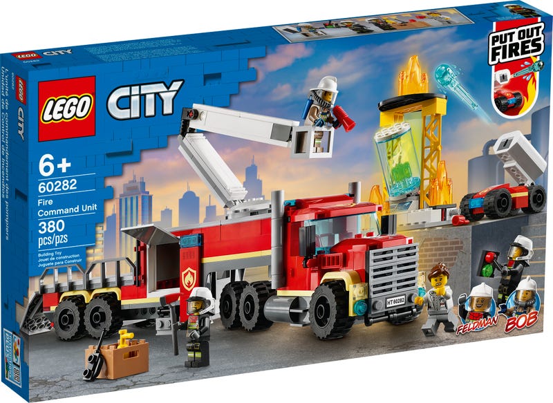 LEGO City - Fire Command Unit (60282) Building Toy LOW STOCK