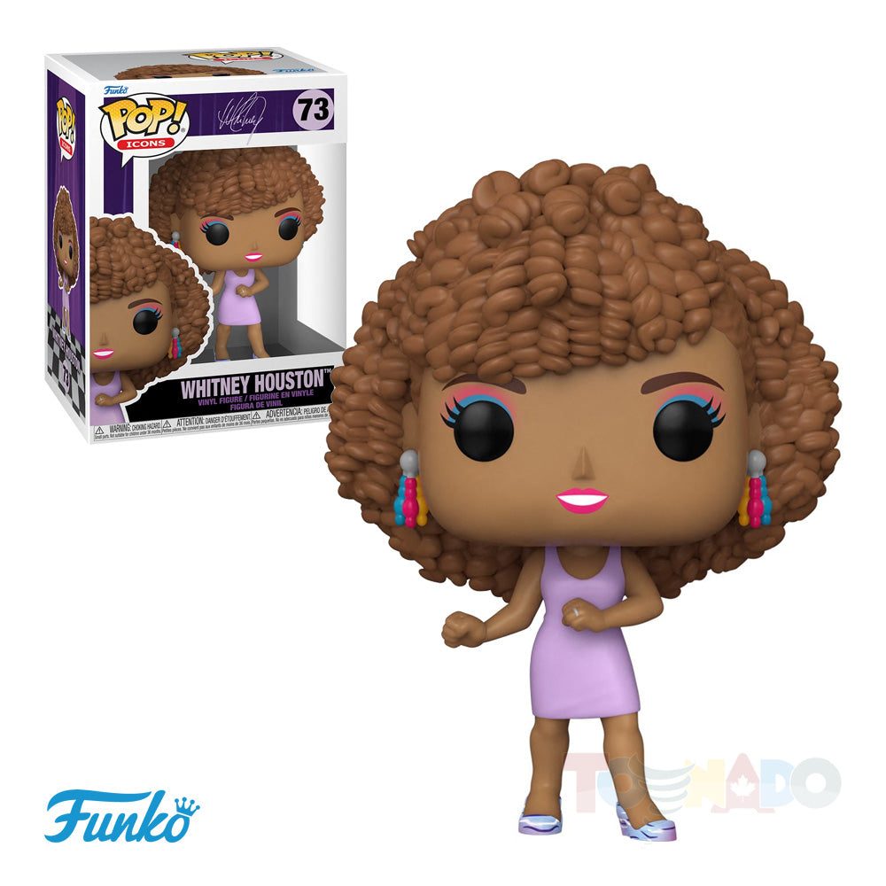 Funko Pop! Icons #73 - Whitney Houston (I Wanna Dance With Somebody) Vinyl Figure (60932)