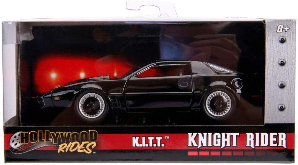 Jada - Hollywood Rides - Metals Die Cast - Knight Rider - K.I.T.T. 1982 Pontiac Firebird 1:32 Vehicle (99799) LOW STOCK